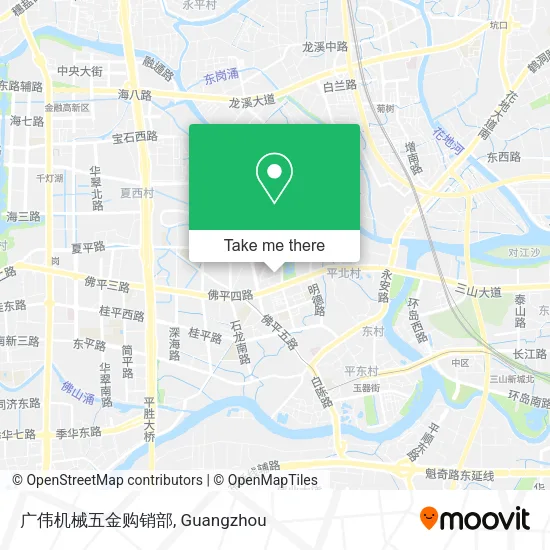 广伟机械五金购销部 map