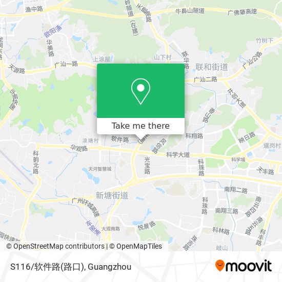 S116/软件路(路口) map