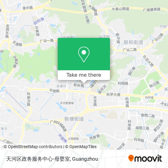 天河区政务服务中心-母婴室 map