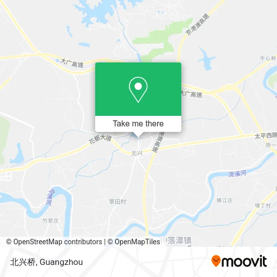 北兴桥 map