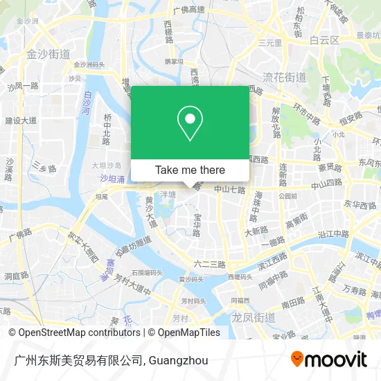 广州东斯美贸易有限公司 map