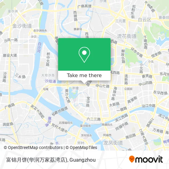 富锦月饼(华润万家荔湾店) map