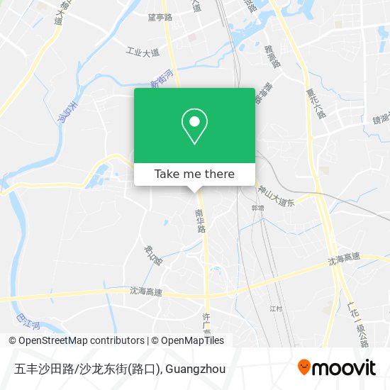 五丰沙田路/沙龙东街(路口) map