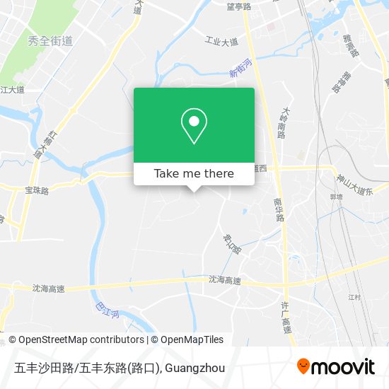 五丰沙田路/五丰东路(路口) map