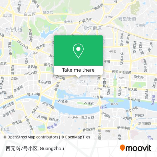 西元岗7号小区 map