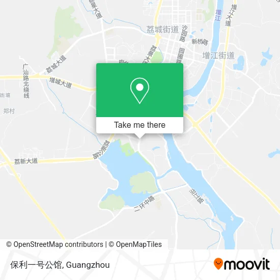 保利一号公馆 map