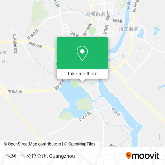 保利一号公馆会所 map