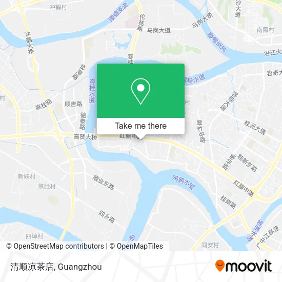 清顺凉茶店 map