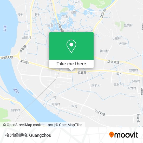 柳州螺蛳粉 map
