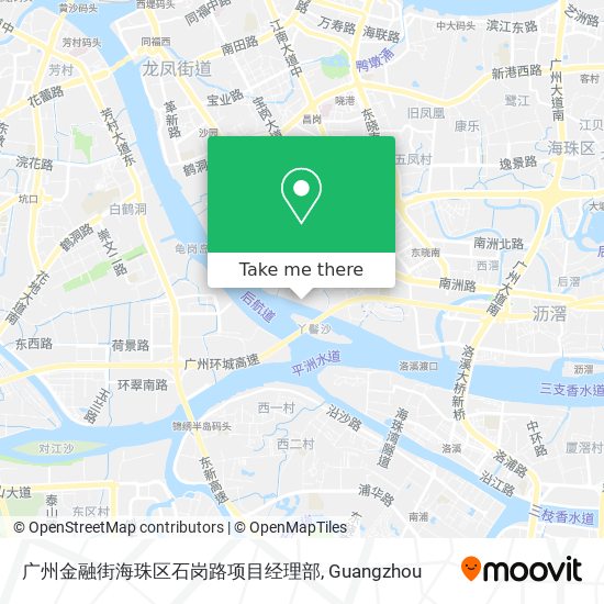 广州金融街海珠区石岗路项目经理部 map
