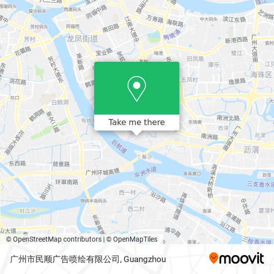 广州市民顺广告喷绘有限公司 map