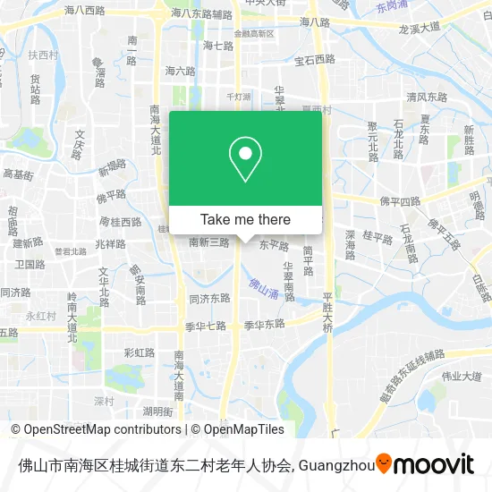 佛山市南海区桂城街道东二村老年人协会 map
