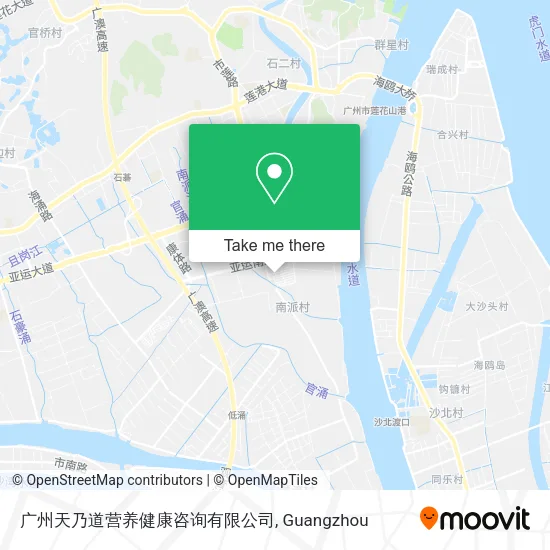 广州天乃道营养健康咨询有限公司 map