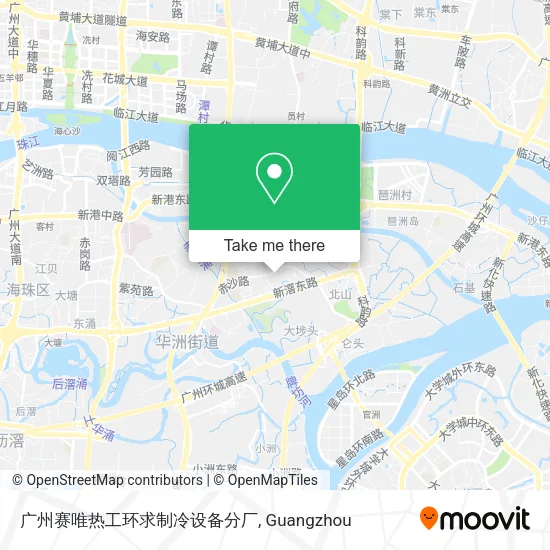 广州赛唯热工环求制冷设备分厂 map