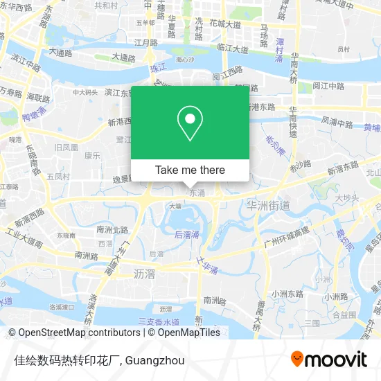 佳绘数码热转印花厂 map
