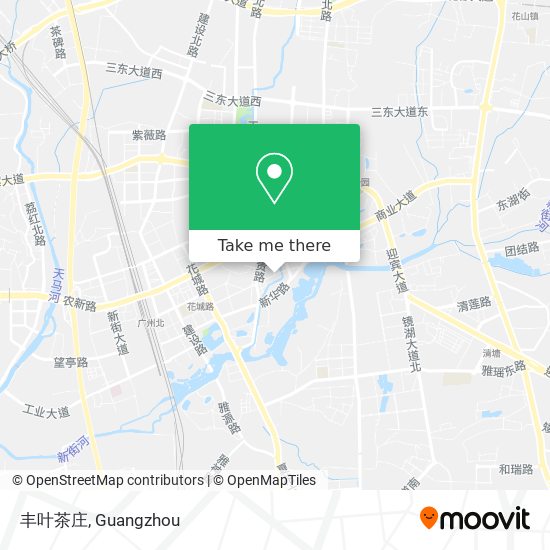 丰叶茶庄 map