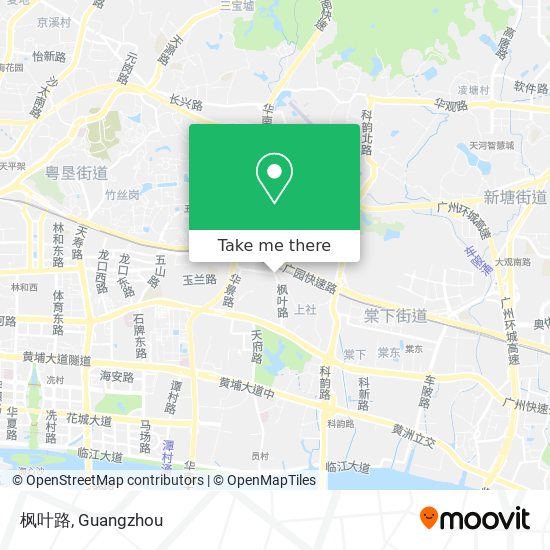 枫叶路 map