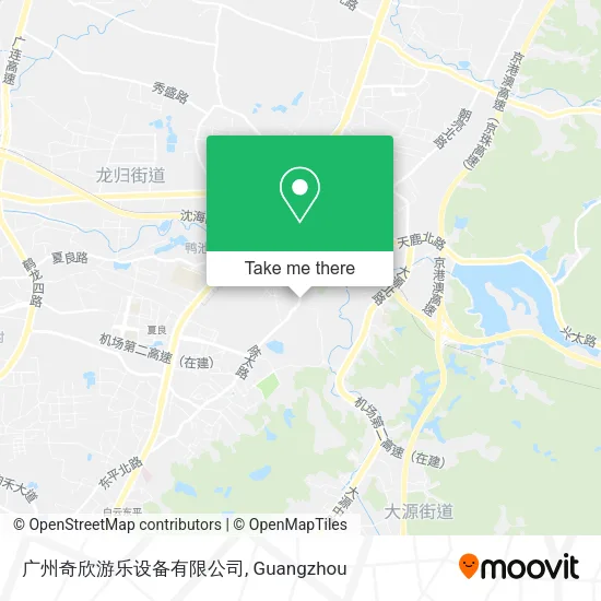 广州奇欣游乐设备有限公司 map