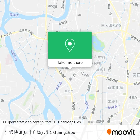 汇通快递(庆丰广场八街) map