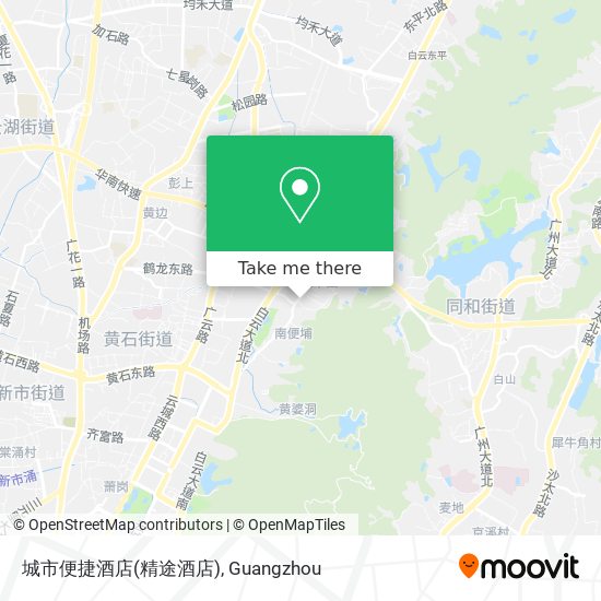城市便捷酒店(精途酒店) map