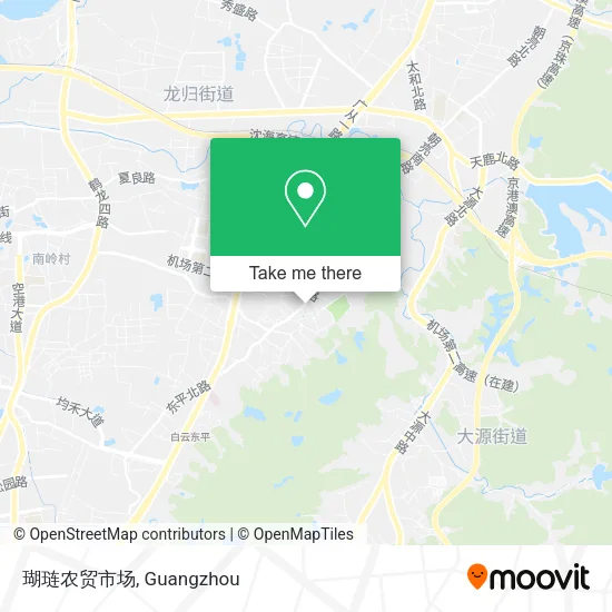瑚琏农贸市场 map
