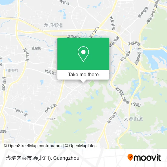 瑚琏肉菜市场(北门) map
