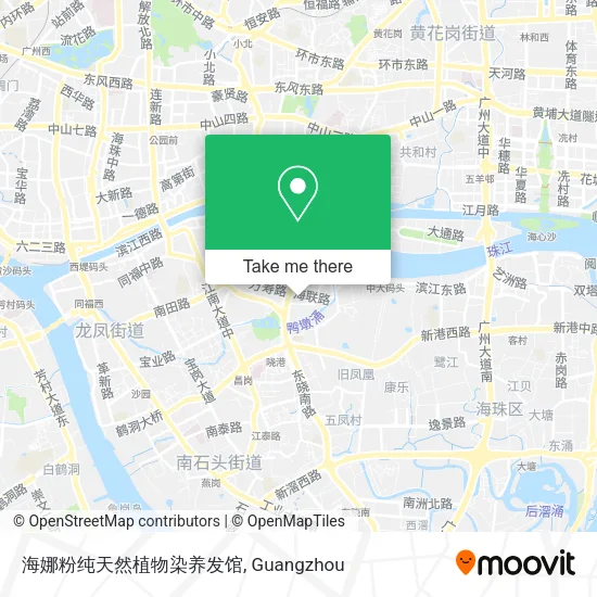 海娜粉纯天然植物染养发馆 map