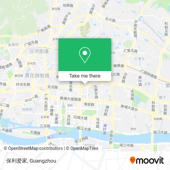 保利爱家 map