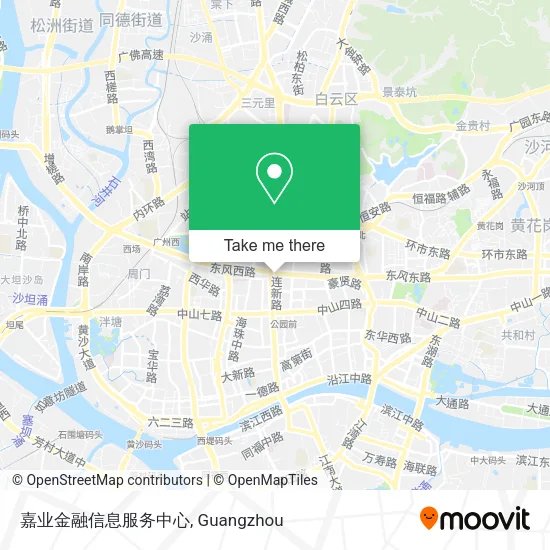 嘉业金融信息服务中心 map