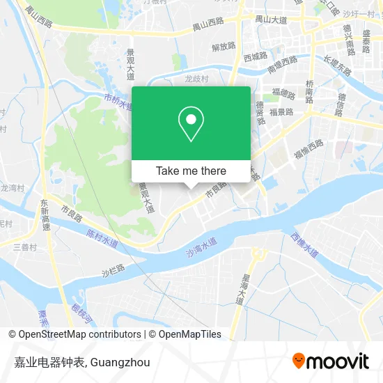 嘉业电器钟表 map