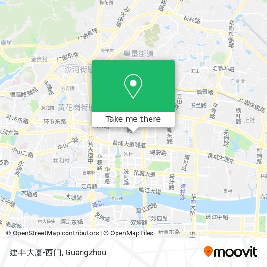 建丰大厦-西门 map