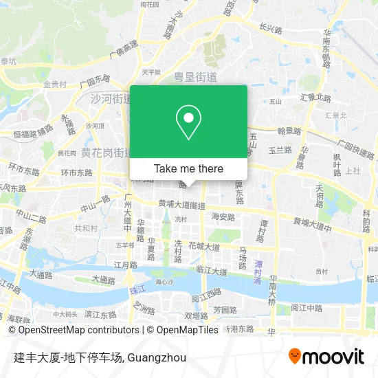 建丰大厦-地下停车场 map