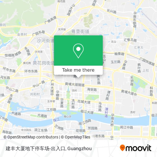 建丰大厦地下停车场-出入口 map