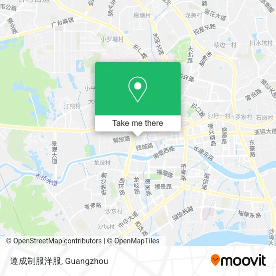 遵成制服洋服 map