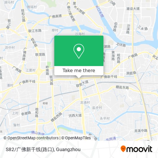 S82/广佛新干线(路口) map
