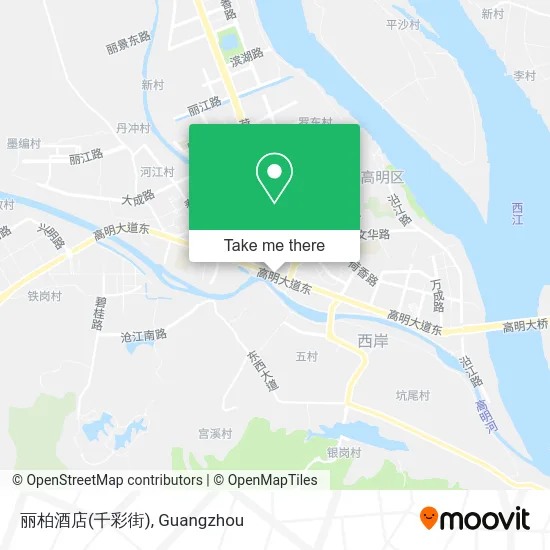 丽柏酒店(千彩街) map