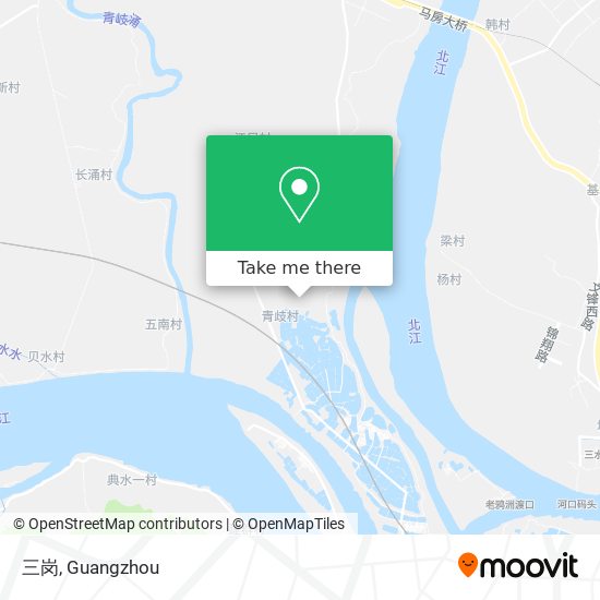 三岗 map