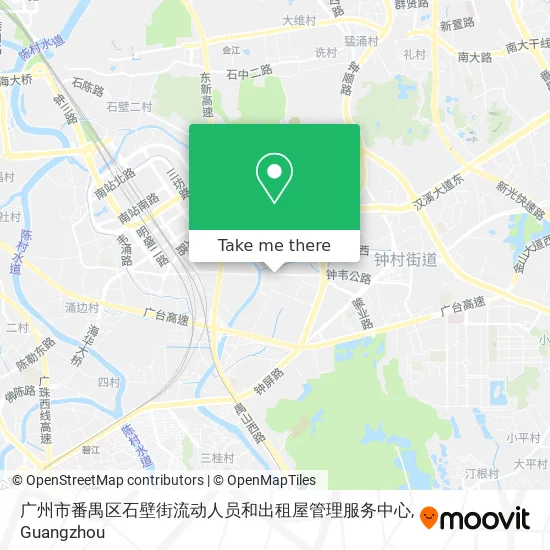 广州市番禺区石壁街流动人员和出租屋管理服务中心 map