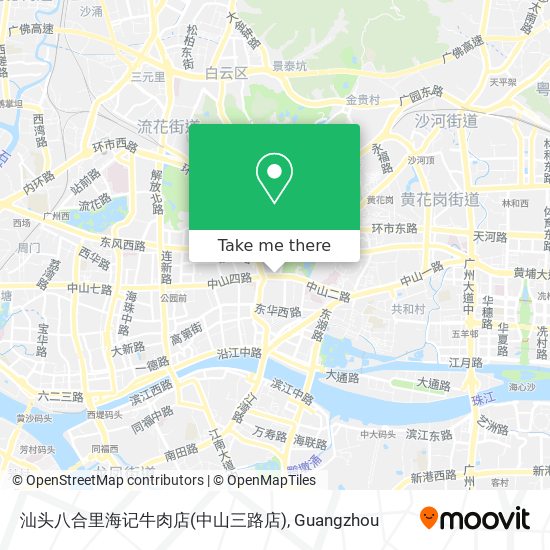 汕头八合里海记牛肉店(中山三路店) map