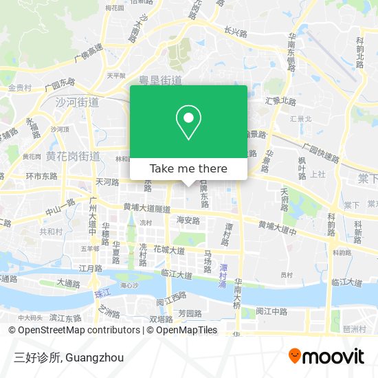 三好诊所 map