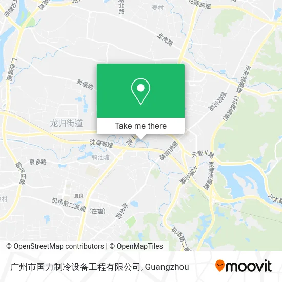 广州市国力制冷设备工程有限公司 map