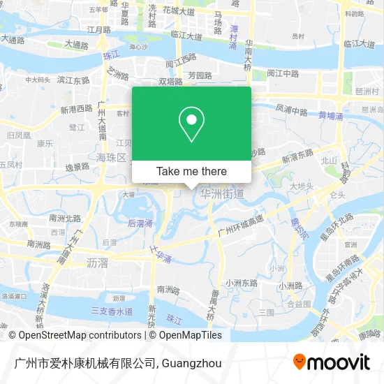 广州市爱朴康机械有限公司 map