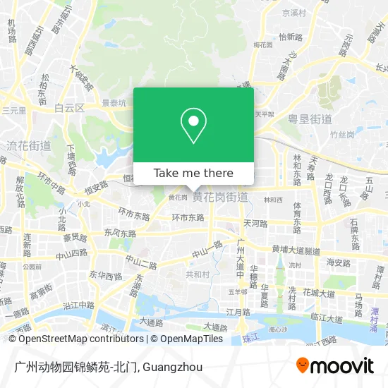 广州动物园锦鳞苑-北门 map