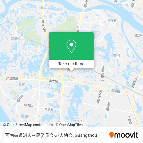 西南街道洲边村民委员会-老人协会 map