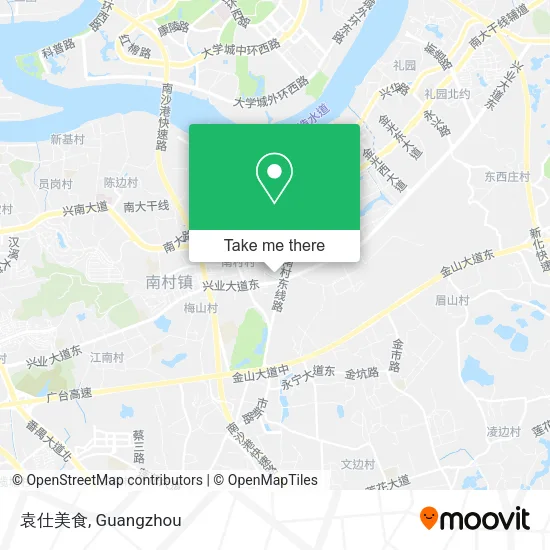 袁仕美食 map