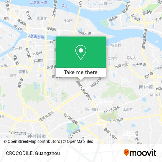 CROCODILE map