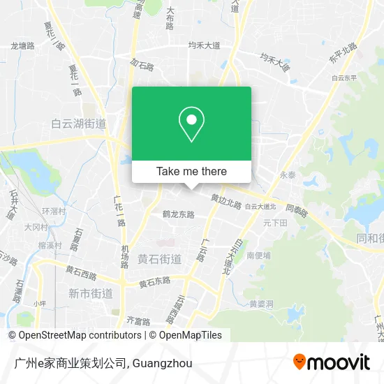 广州e家商业策划公司 map