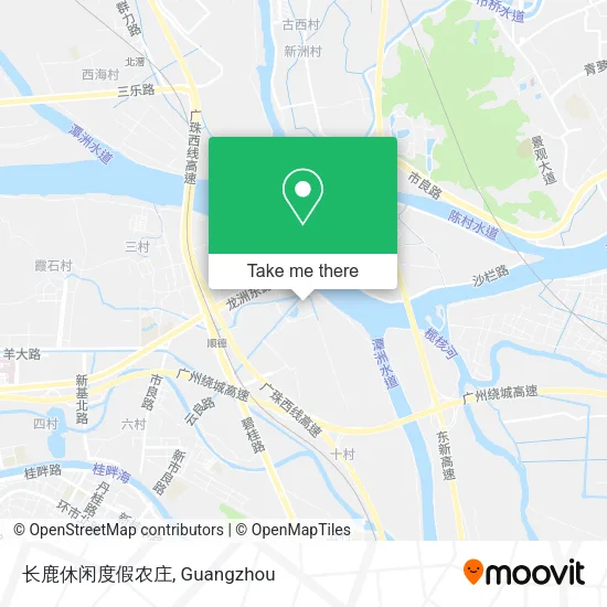 长鹿休闲度假农庄 map