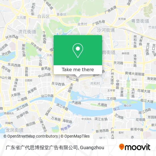 广东省广代思博报堂广告有限公司 map