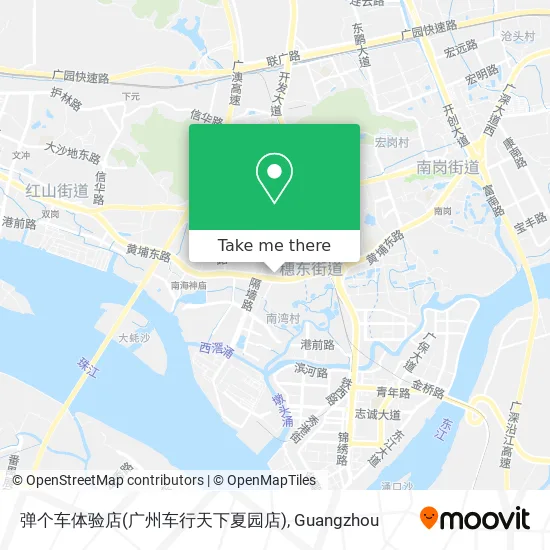 弹个车体验店(广州车行天下夏园店) map